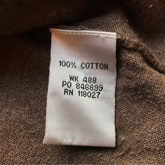 Boden Tan Brown Floral Appliqué Cardigan, EUC, 8 S - Picture 9 of 13